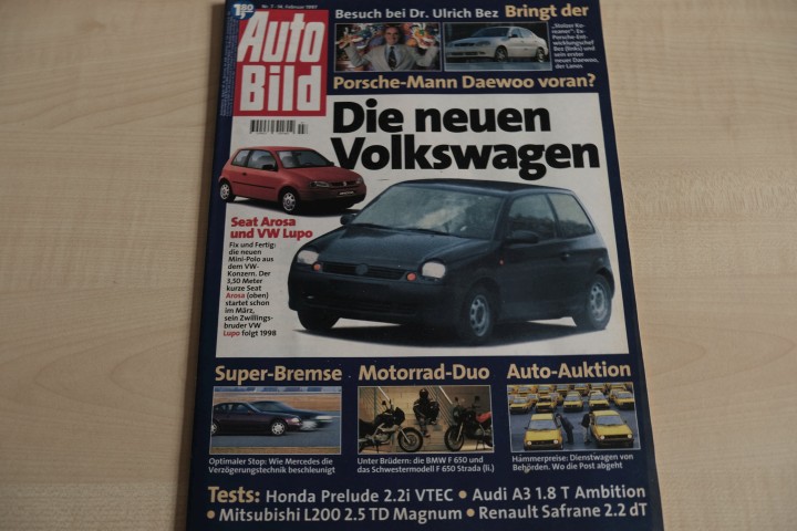 Deckblatt Auto Bild (07/1997)